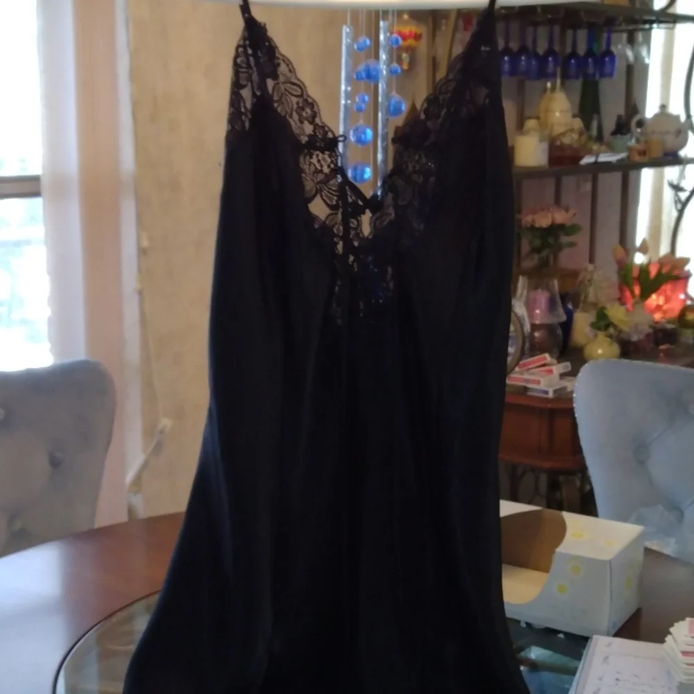 Black Robe and Gown Set. Never Worn